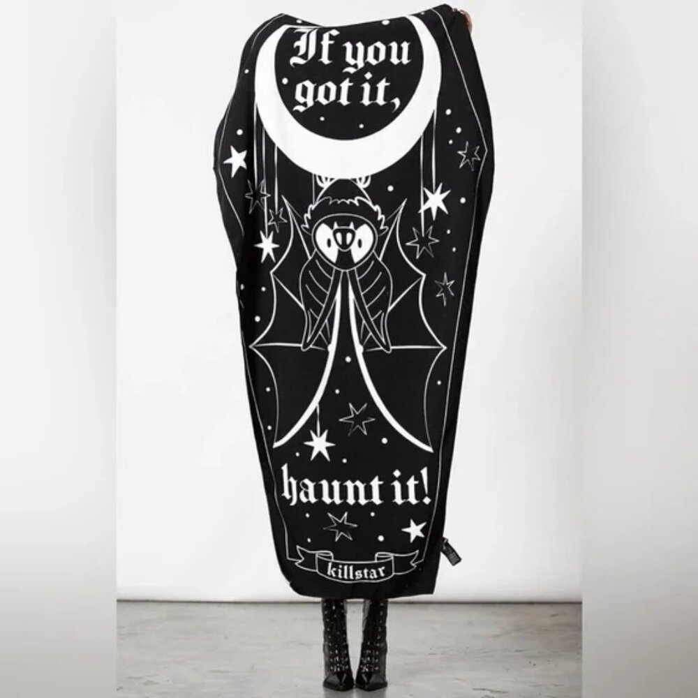 COPY - Goth Coffin Towel Killstar NWT